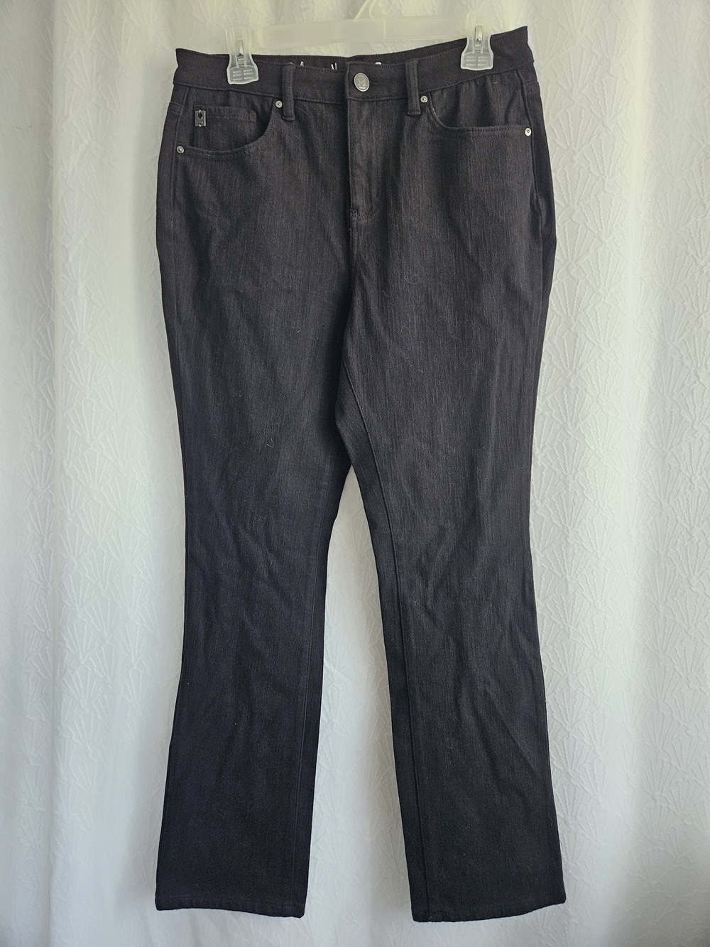 Belle by Kim Gravel Black Bootcut Jeans Size 10